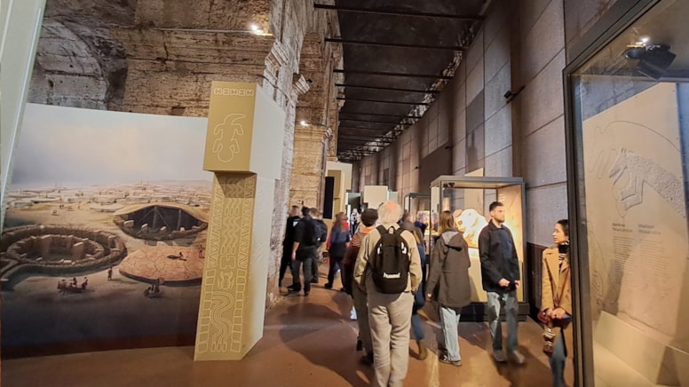 Roma'daki Göbeklitepe sergisi rekor kırdı
