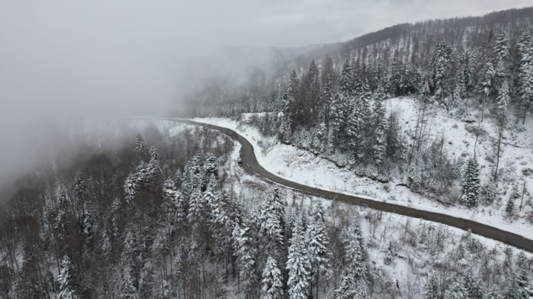 Mart ayında kış masalı: Kar manzaraları büyüledi