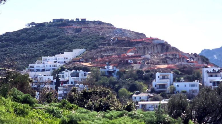 Bodrum tahrip ediliyor belediye ise seyrediyor
