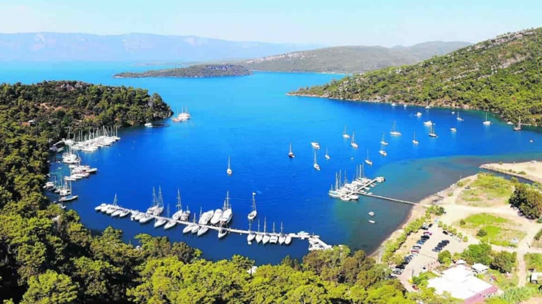 Denize iskele, kıyıya kazık