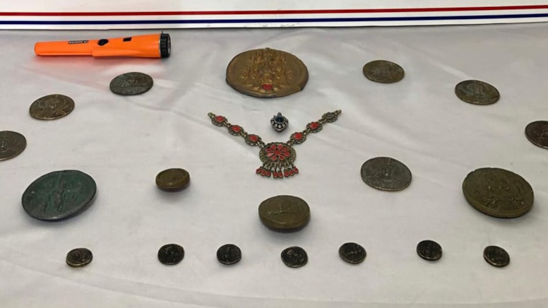 Afyonkarahisar'da tarihi eser kaçakçılığı! 2 kişi tutuklandı