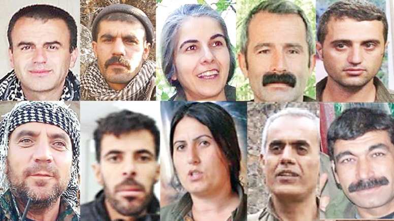 İşte YPG’nin aranan azılı teröristleri