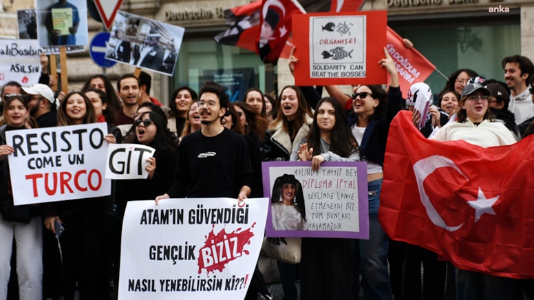 İtalya'daki Türk Gençlerinden İmamoğlu'na destek