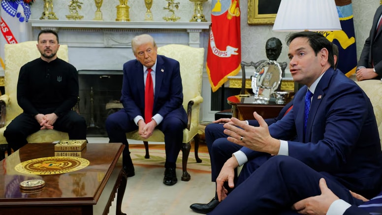 Zelenskiy'le ABD'li Bakan Rubio, Suudi Arabistan'da
