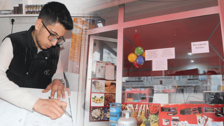 Bir hayırsever, marketin 114 bin liralık veresiye borcunu ödedi