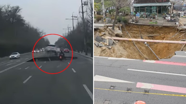 Yol çöktü; motosikletli kayboldu: 18 saatlik arama sonuçlandı
