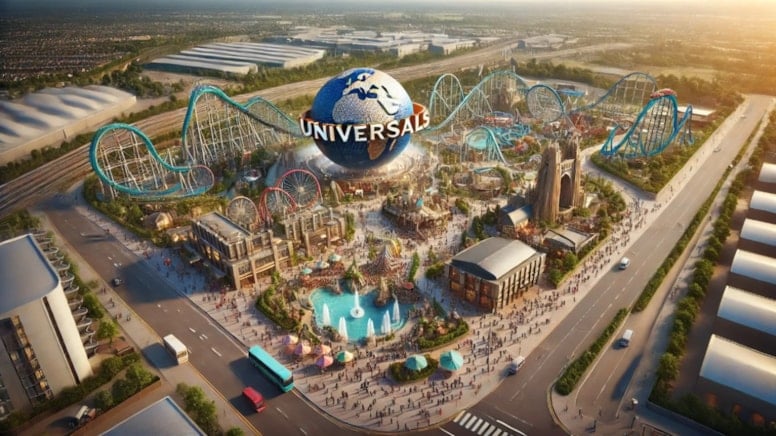 Avrupa'nın en büyük eğlence parkı kuruluyor! 28 bin kişiye istihdam sağlayacak