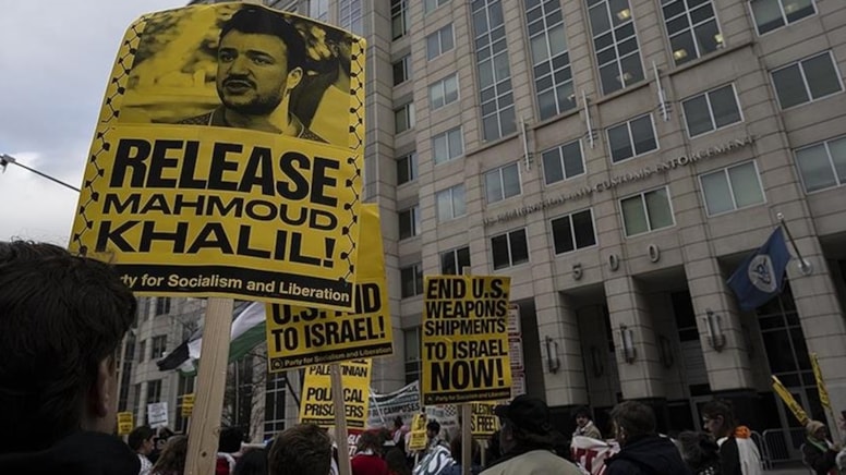 Filistinli aktivist Halil, 8 Mart'ta ABD'de tutuklanmasını