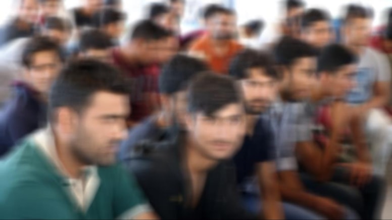 Erzurum'da 20 düzensiz göçmen yakalandı
