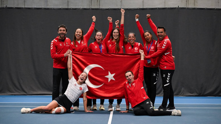 A Milli Kadın Tenis Takımı tarih yazdı