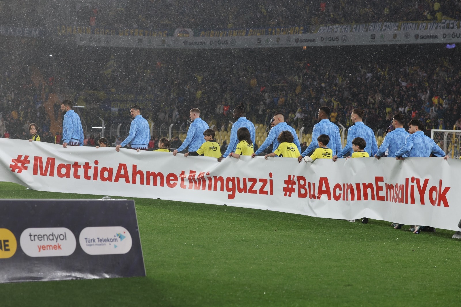 Mattia Ahmet Minguzzi'nin adı tribünde yaşayacak