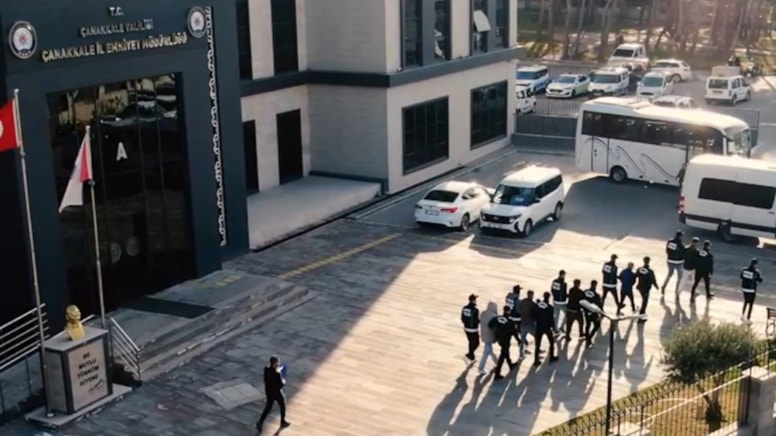 Çanakkale’de uyuşturucu operasyonu: 9 tutuklama