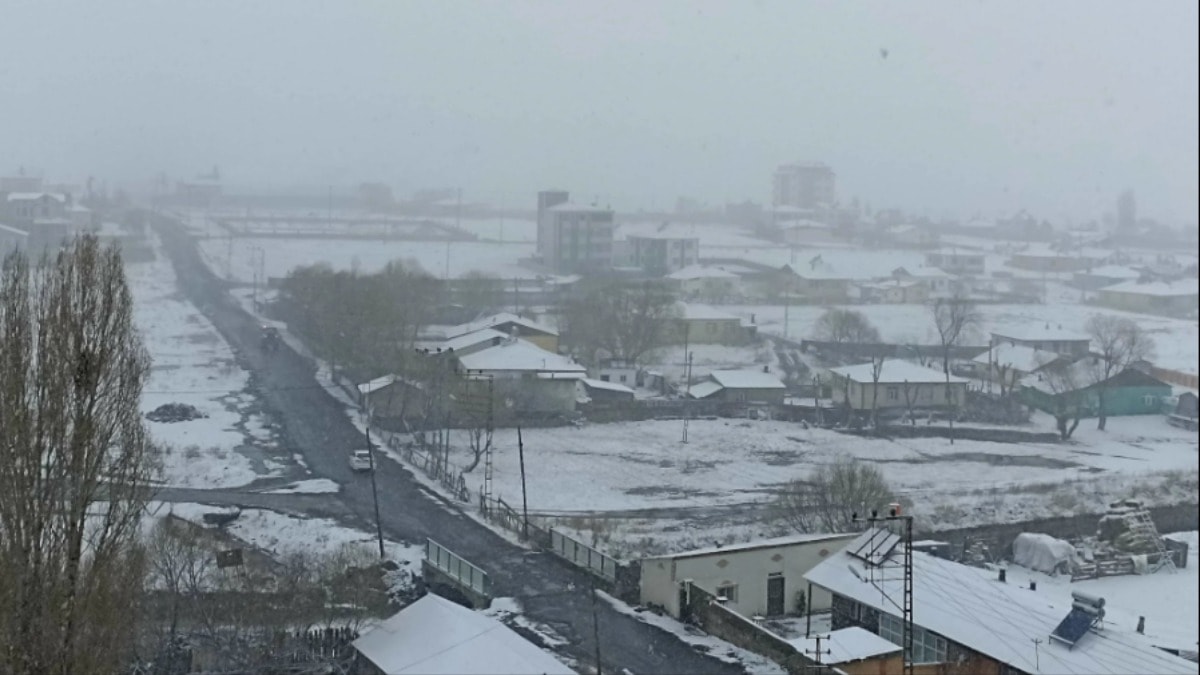 Doğu'da kar ve tipi, hayatı olumsuz yönde etkiledi