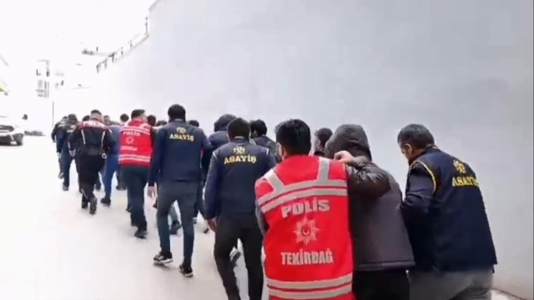 6 milyon TL'lik kablo hırsızlığına 7 tutuklama