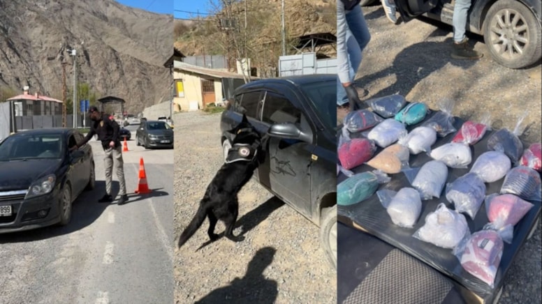 Otomobilin yakıt deposunda 21 kilo uyuşturucu ele geçirildi