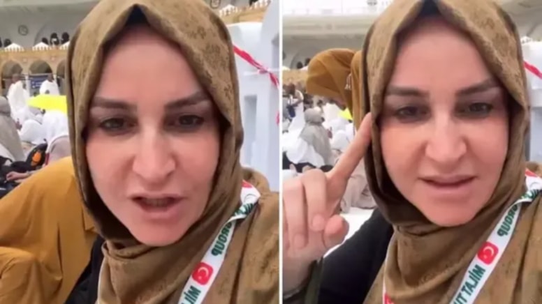 Türk vatandaşı Kabe'de yaşadığı duruma isyan etti