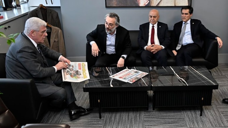 İYİ Parti’den SÖZCÜ TV’ye destek ziyareti