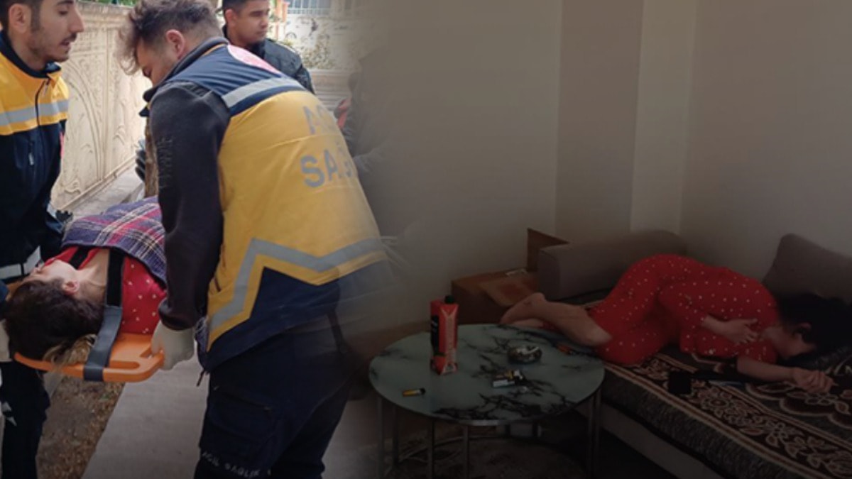 Birlikte yaşadığı kadını dövüp bıçakladı! 9 yaşındaki çocuk ihbar etti
