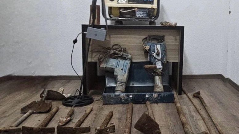 Muğla'da kaçak kazı yapanlar suçüstü yakalandı: 5 tutuklama