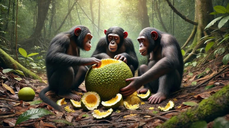 Bilim insanları kayda aldı: Şempanzeler alkollü meyveleri keşfetti, 'ziyafet' düzenledi