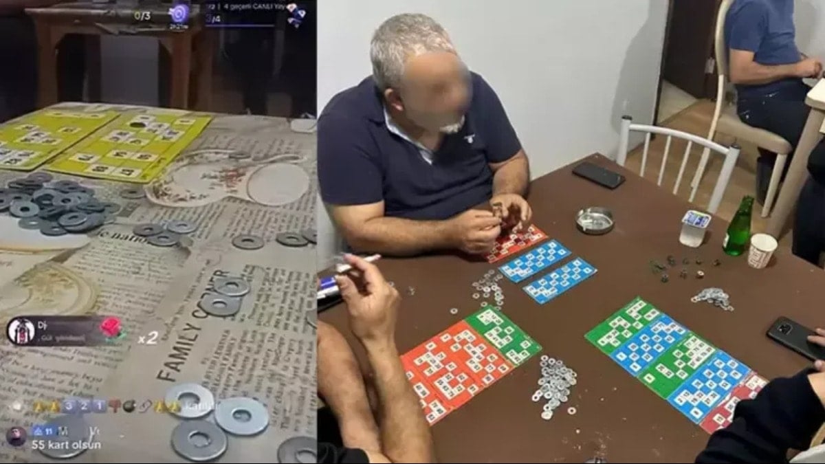 Kumar oynatıp canlı yayınladı: Yakayı ele verdi