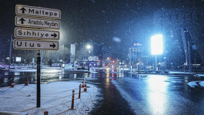 Başkente kar geliyor!
