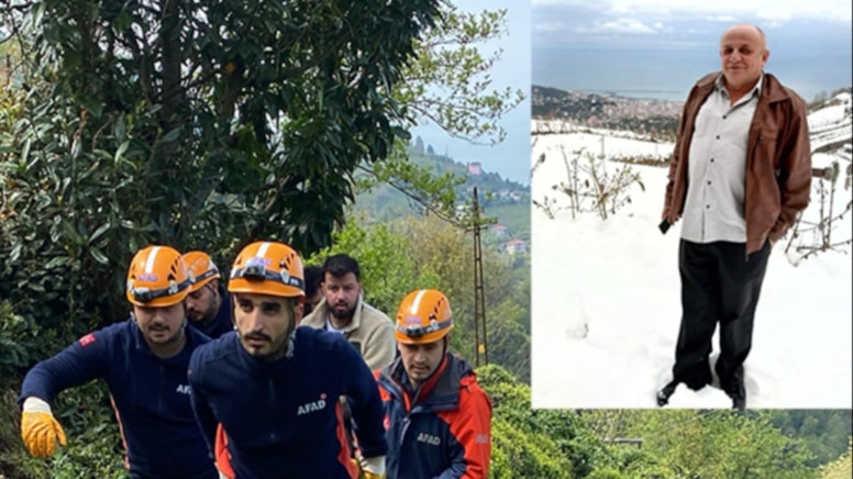 Teleferiğin halatına dolanan çiftçi hayatını kaybetti