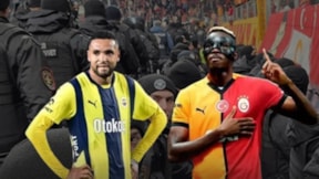 Fenerbahçe - Galatasaray derbisine tribündeki taraftar sayısı kadar polis