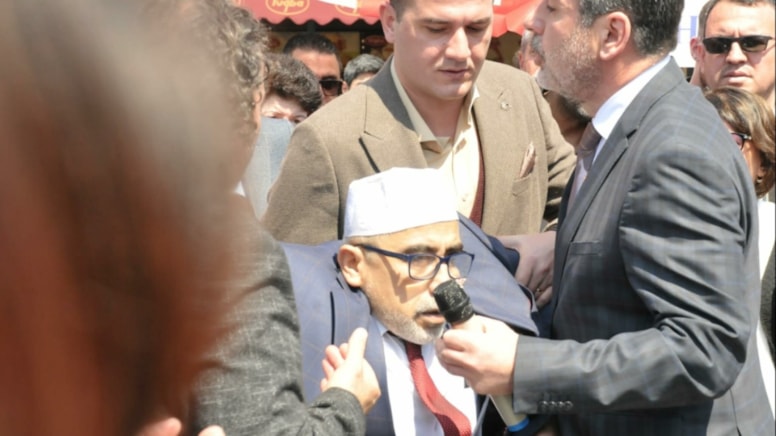 Aydın'da Alparslan Türkeş'i anma programında imam fenalaştı