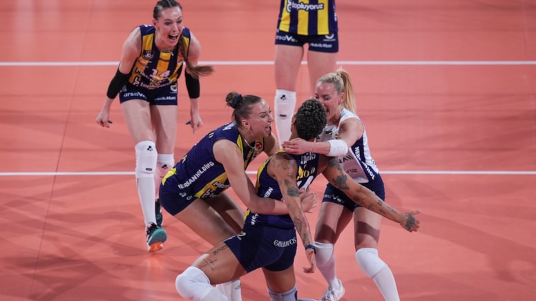 Kupa Voley'de şampiyon Fenerbahçe oldu