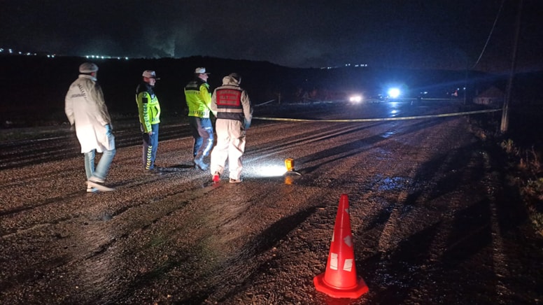 Dolmuş beklerken feci şekilde can verdi