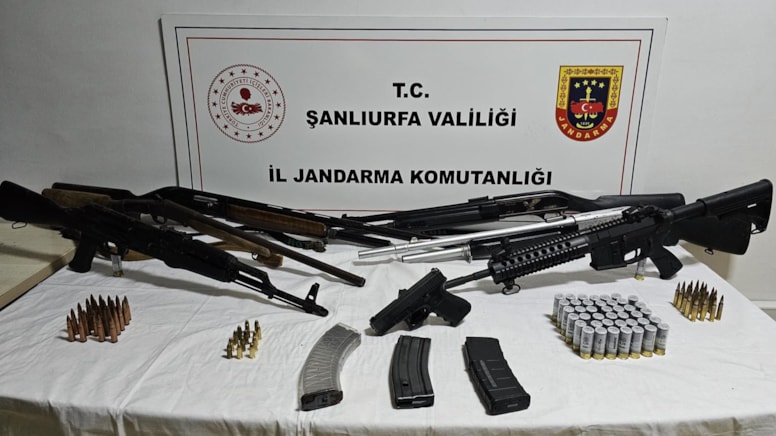 Şanlıurfa'da silah kaçakçılığı operasyonunda 2 gözaltı