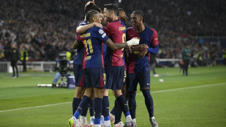 Şampiyonlar Ligi'nde Barcelona şov!
