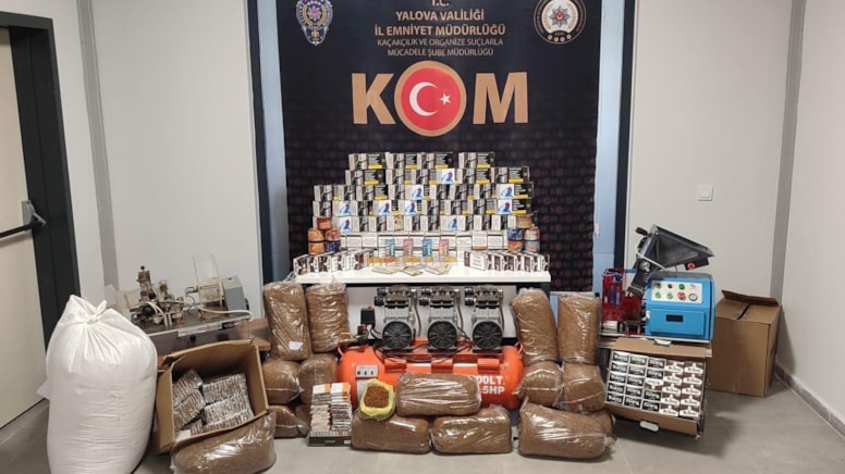 İki ilde kaçak sigara operasyonu: 8 gözaltı