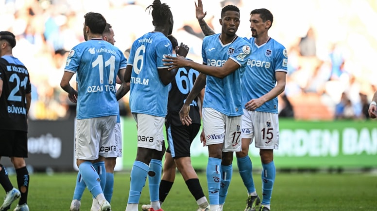 Trabzonspor, Adana'da tek golle kazandı