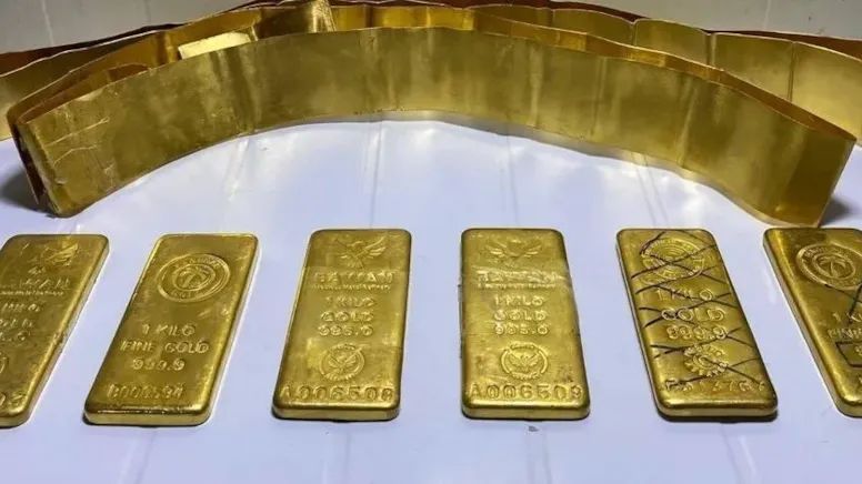 Gümrük kaçağı 66 kilo 668 gram altın ele geçirildi