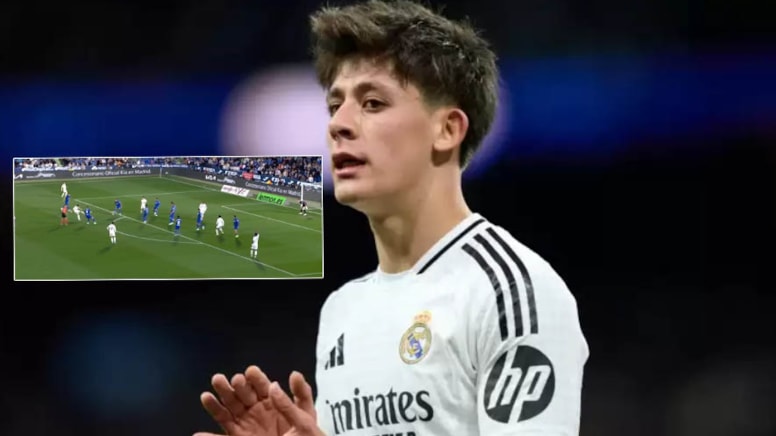 Arda Güler, enfes golle Real Madrid'e hayat verdi