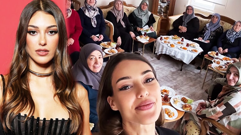 Dilan �i�ek Deniz anneannesinin alt�n g�n�ne kat�ld�