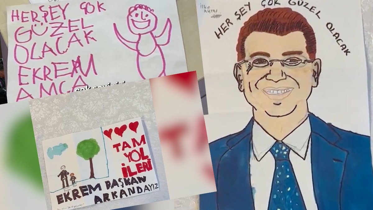 İmamoğlu'ndan çocuklara: Sizden çok büyük güç alıyorum