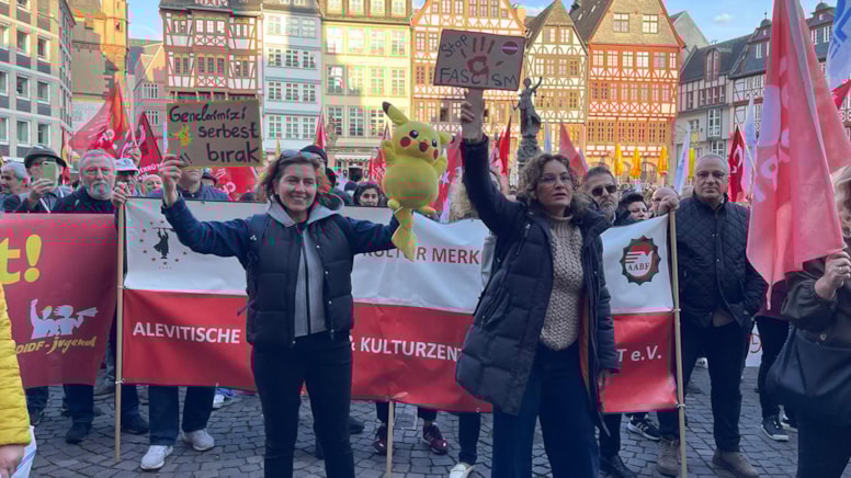 Almanya'da İmamoğlu'na destek eylemleri sürdü