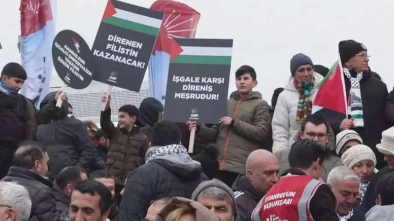 CHP, Filistin için Taksim’e yürüyecek