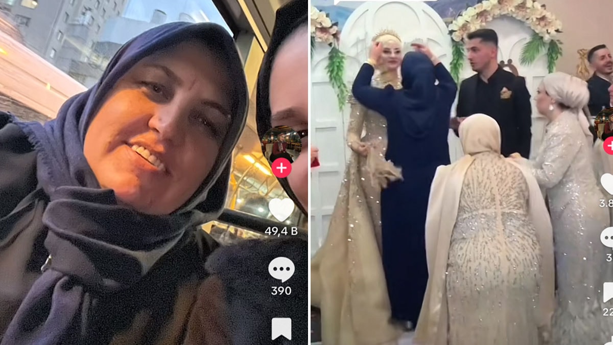 Otobüste teyzeye yer verdi, hayatı değişti: Beyaz gelinliği giydi