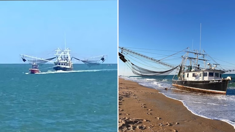 Tekne kıyıya vurdu: Denizdeki gizem ortaya çıktı