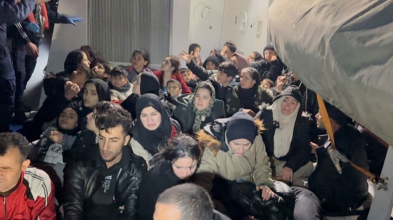 Radarla Muğla açıklarında tespit edildiler: 2 göçmen öldü