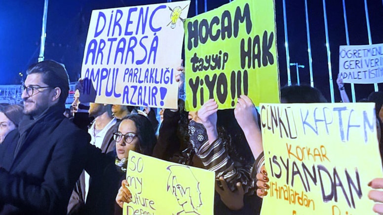 Marmaris’te öğrenci ve velilerden proje okul eylemi
