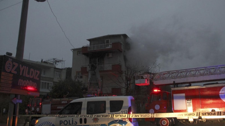 Antalya’da evde çıkan yangında bir kişi öldü