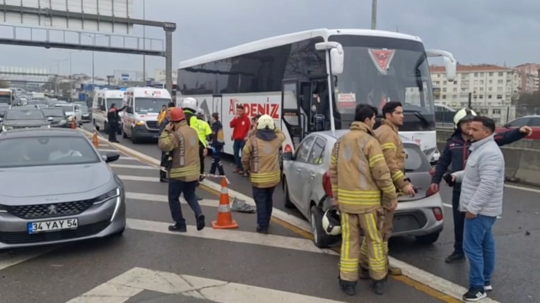 Üsküdar'da kaza az daha can alacaktı! 3 kişi yaralandı