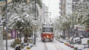 Kar İstanbul'a bu gece saatlerinde sokulacak...