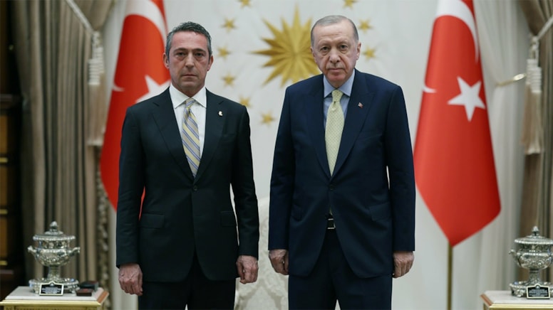 Erdoğan, Ali Koç ile bir araya
