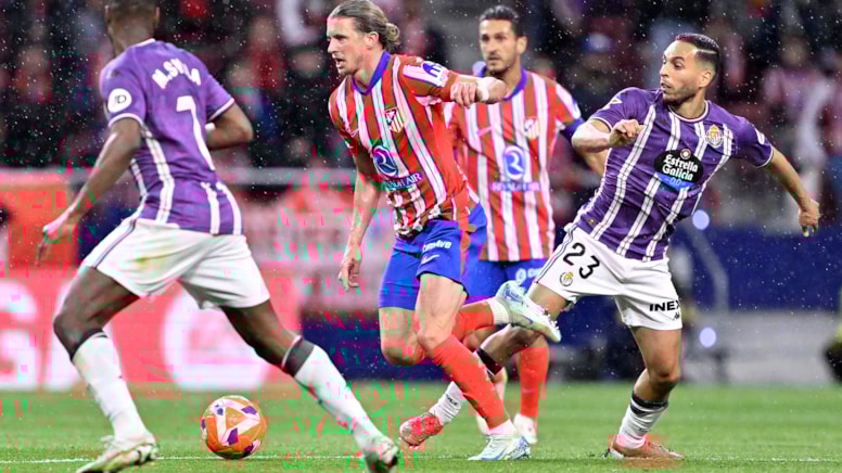 Atletico Madrid, Valladolid'i 4-2 yendi